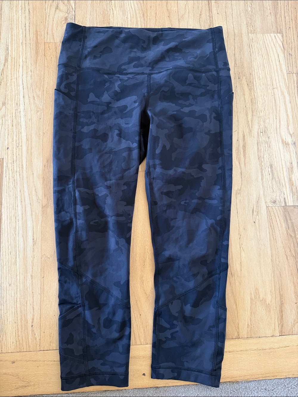 lululemon athletica Black/Camo High-Rise Leggings